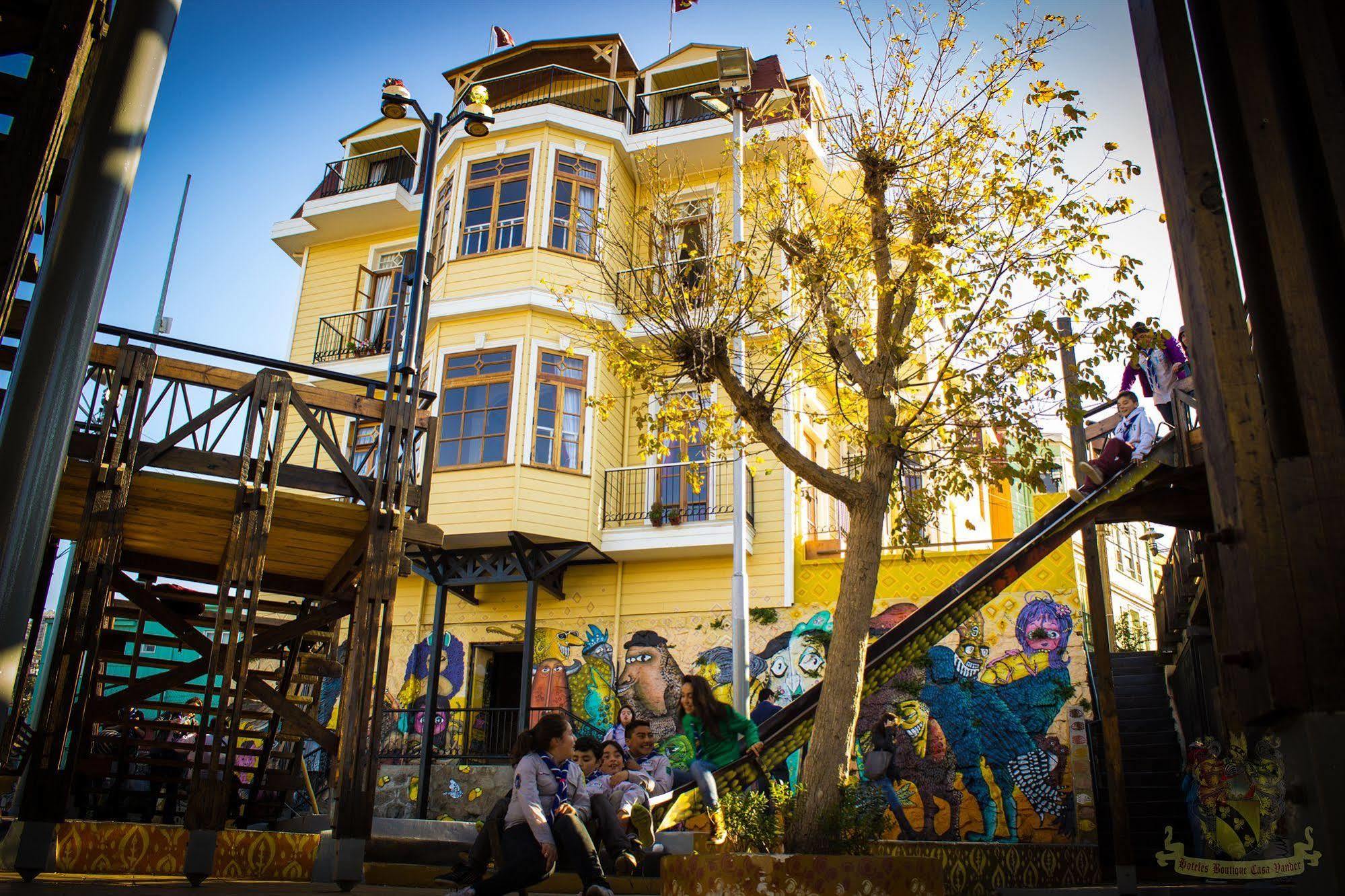Hotel Boutique Casa Vander ヴァルパライソ エクステリア 写真